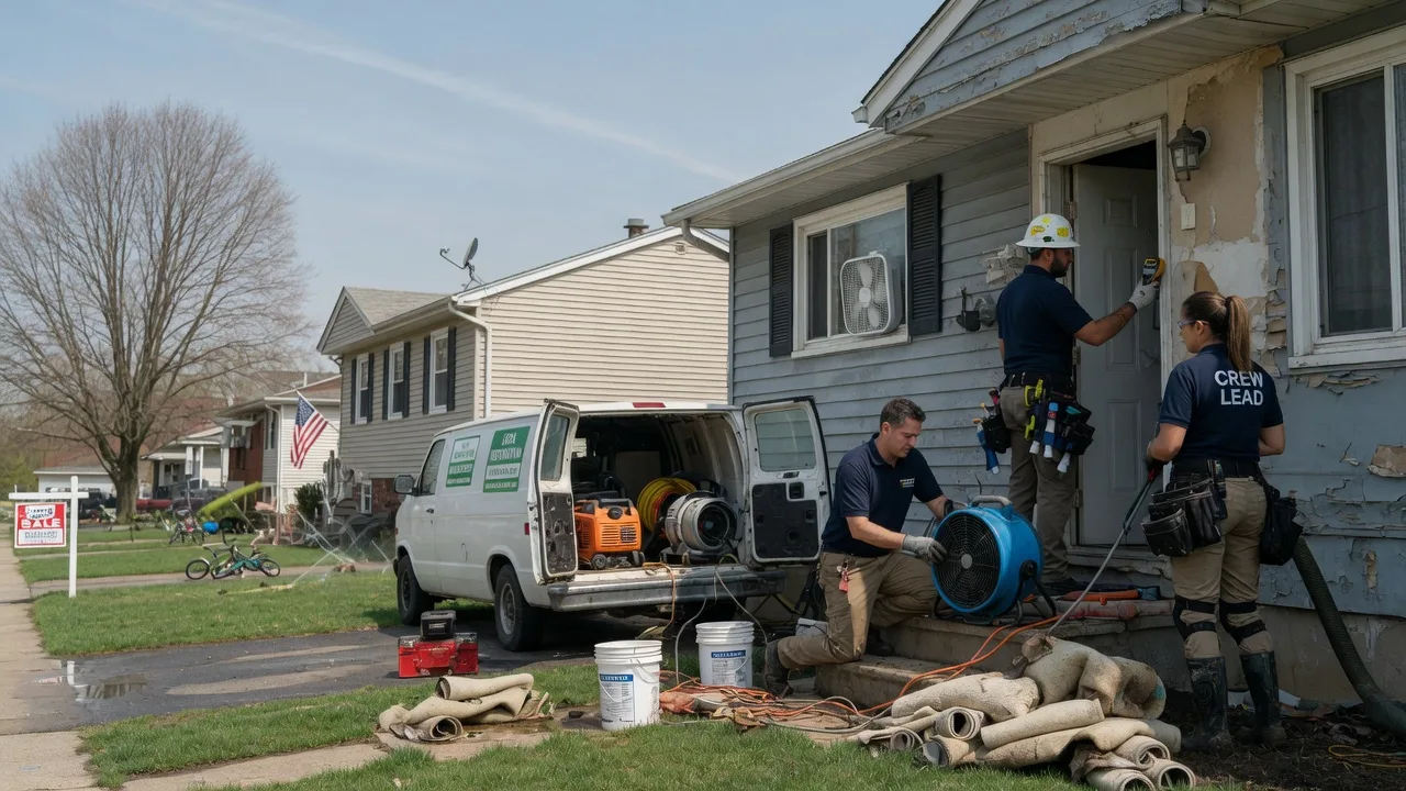 Flood Cleanup in Denville, NJ near me