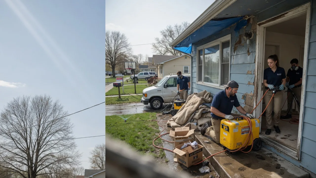 Basement Flood Cleanup in Denville, NJ near me